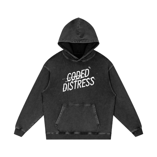 CODED DISTRESS - Distressed Hoodie