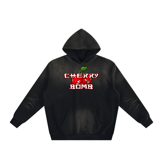 CHERRY BOMB - Sun Faded Hoodie