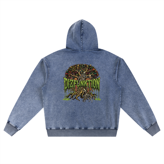 DIZFUNKTION - Jean Hoodie - Tree